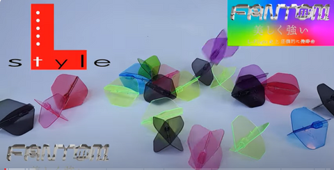 L-STYLE EZ DART FLIGHTS - L3  Fantom