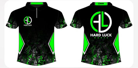 NEW ~Hardluck Dart Two Tone Green Jersey