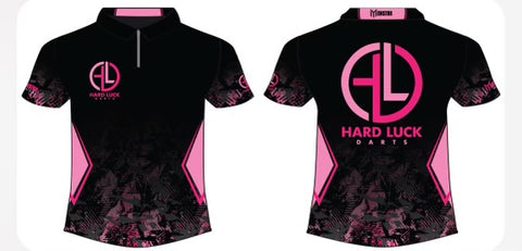 NEW~ Hardluck Dart Two Tone Pink Jersey