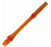 Fit Flight Locked Shafts (polycarbonate)- Slim - #4 - Orange