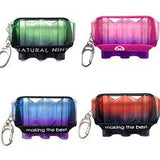 L Style KrystaL Flight Case "Blueberry" Blue/Purple with Black Band