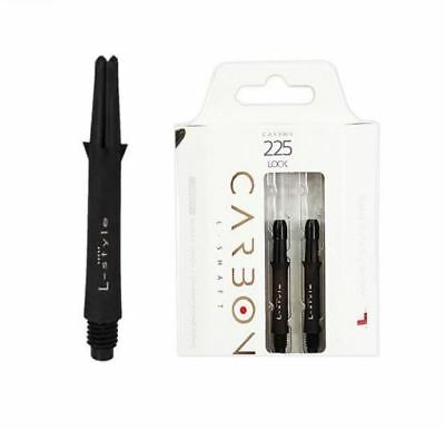 L Style L-Shafts Carbon Straight 225 Locked Black