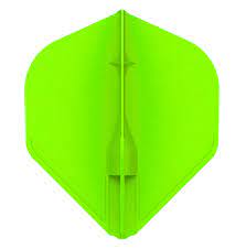 L-STYLE EZ DART FLIGHTS - L3 / SHAPE- GREEN