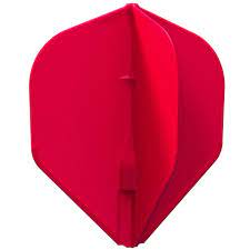 L-STYLE EZ DART FLIGHTS - L3 / SHAPE- RED