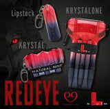 L Style KrystaL Flight Case "Red Eye" Red/Black with Black Band