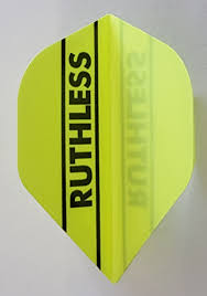 Ruthless Dart Flights Standard Yellow