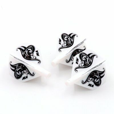 Cuesoul Tero AK4 Flights - Standard - White and Black