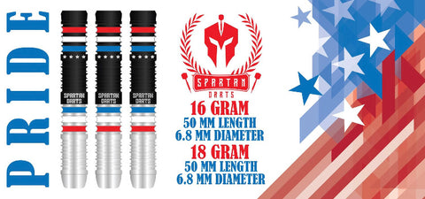 Spartan "Pride" darts 16 gram