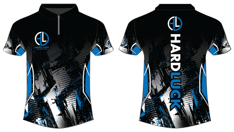NEW ~ Hardluck Dart Blue and Black Jersey
